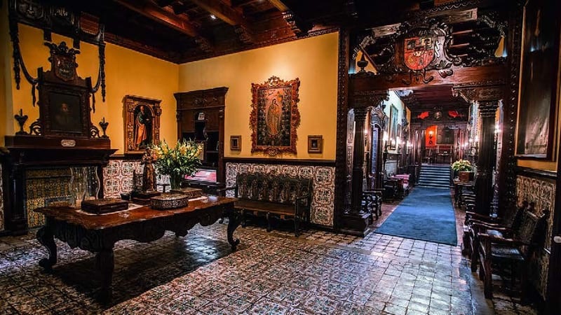A colonial interior in Cusco, on the city tour — Cusco — photograph by Trip360, our Peru operator